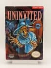 Uninvited (NES, 1991 Kemco) Authentic Complete CIB Manual TESTED FREE SHIPPING