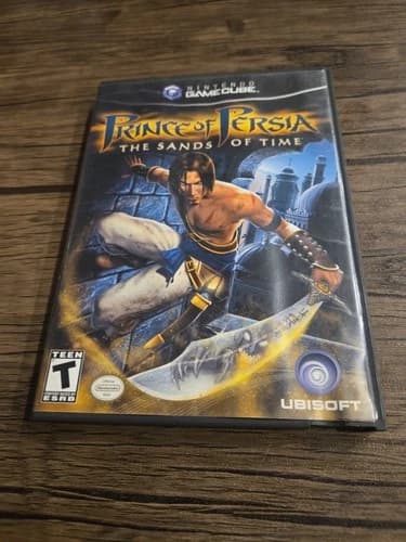 Prince of Persia: The Sands of Time (Nintendo GameCube) Complete CIB Reg Card