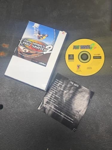 Tony Hawk's Pro Skater 2: (Sony PlayStation 1, 2000) Complete CIB PS1 Tested