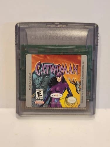 Catwoman - Nintendo - Game Boy Color - Cleaned & Tested - Authentic
