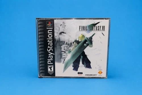 Final Fantasy VII 1997, Sony PlayStation PS1, Complete