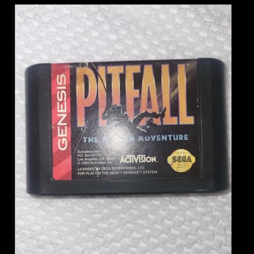 Pitfall: The Mayan Adventure Sega Genesis Game by Activision