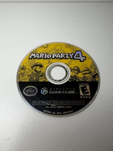 Mario Party 4 Nintendo GameCube Disc Only Tested Working