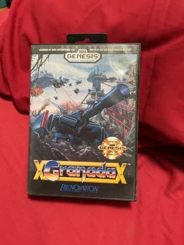 Granada (Sega Genesis, 1990) Granada Vapor Trail L👀k!! 😲