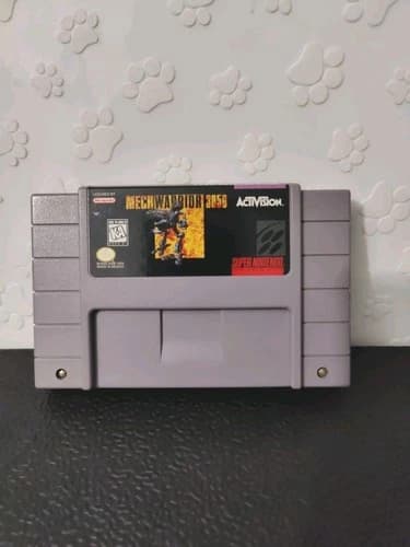 MechWarrior 3050 Super Nintendo,SNES Authentic Game cartridge(Fast Shipping)