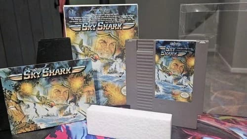 Sky Shark (Nintendo Entertainment System, 1989) Complete CIB - BEAUTIFUL COPY
