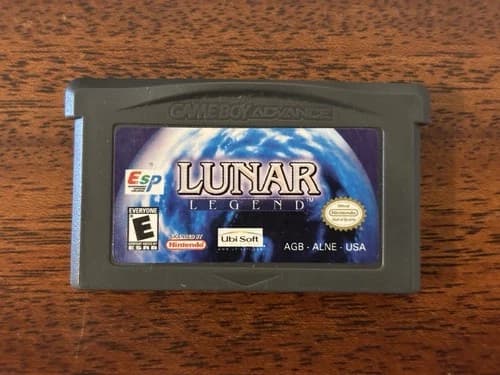 Lunar Legend Nintendo Game Boy Advance Tested/Authentic