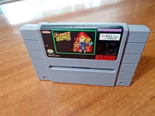 James Bond Jr. (Super Nintendo SNES, 1992) *TESTED*