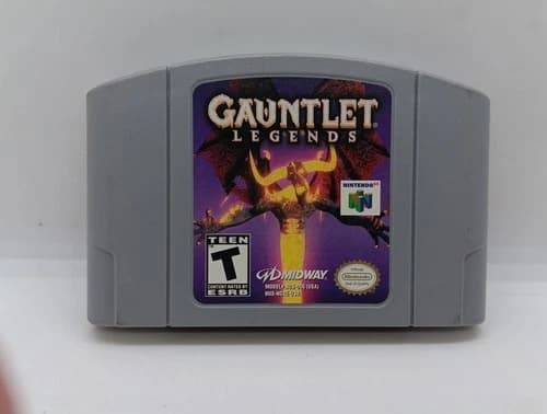 Gauntlet Legends N64 Nintendo 64 Authentic! Tested! Rare!