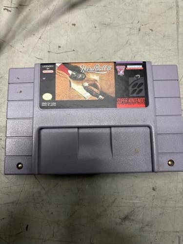 HardBall III (Super Nintendo Entertainment System SNES, 1994) Game Only Tested