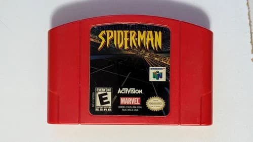Spider-Man (Nintendo 64, N64 2000) Tested Working!