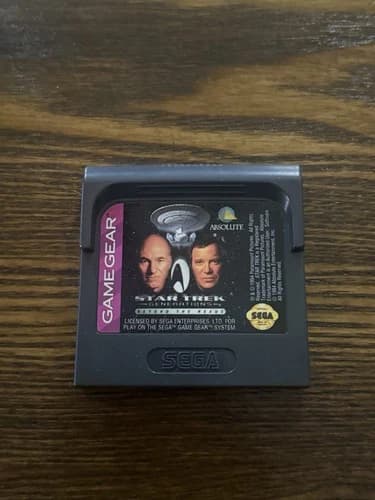Star Trek: Generations Beyond the Nexus Sega Game Gear 1993, Cart Only