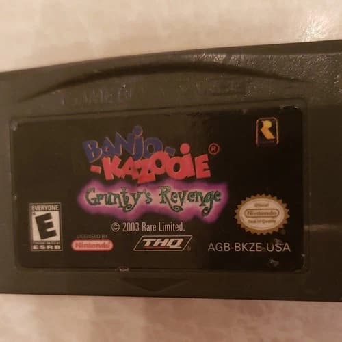 THQ Banjo-Kazooie: Grunty's Revenge Nintendo Game Boy Advance NTSC-U/C E 2003