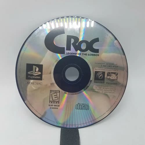 Croc: Legend of the Gobbos (Sony PlayStation 1, 1998) PS1 Disc Only