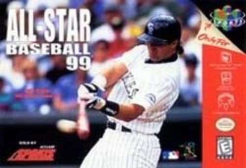 Allstar Baseball 99- N64 Game Only