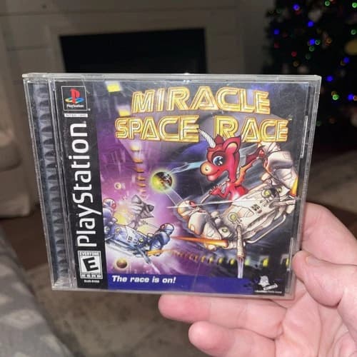 Miracle Space Race PlayStation 1, PS1 Complete, Tested Free Shipping