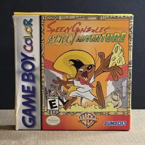 Coll/VTG: Preowned 1999 (CIB) Speedy Gonzales: Aztec Adventure For Nintendo Game