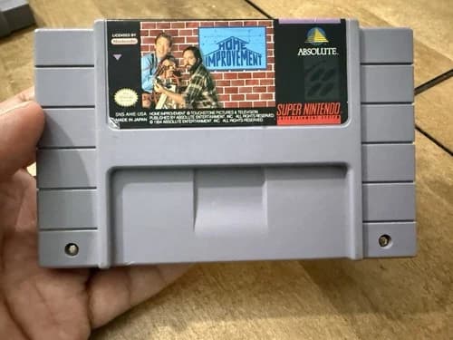 Home Improvement SNES, Super Nintendo Cleaned And Tested