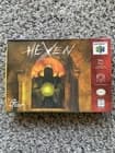 Hexen (Nintendo 64 N64) 1997 Complete CIB - Authentic Box Manual Game