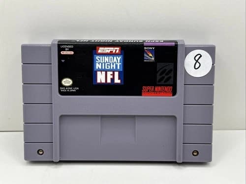 ESPN Sunday Night NFL (SNES, 1994) Game Only
