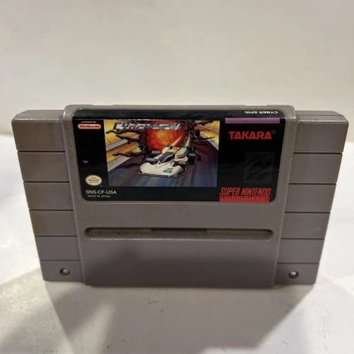 SNES Super Nintendo Cyber Spin Authentic Tested & Working Takara 1992