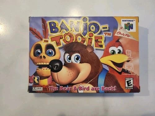 Banjo-Tooie Game, Box, Manual Complete CIB N64
