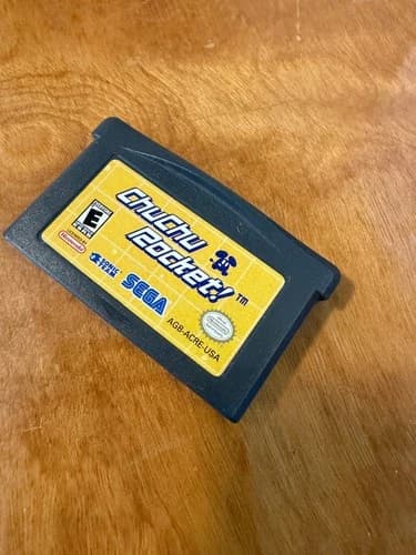 OEM ChuChu Rocket (Nintendo Game Boy Advance, 2001) GBA Tested - Works AUTHENTIC