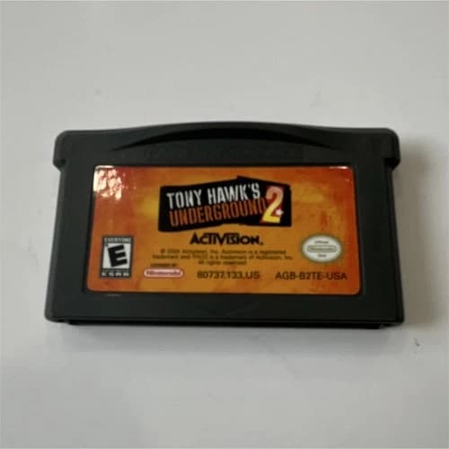 Tony Hawk's Underground 2 Nintendo Game Boy Advance 2004 NTSC-U/C