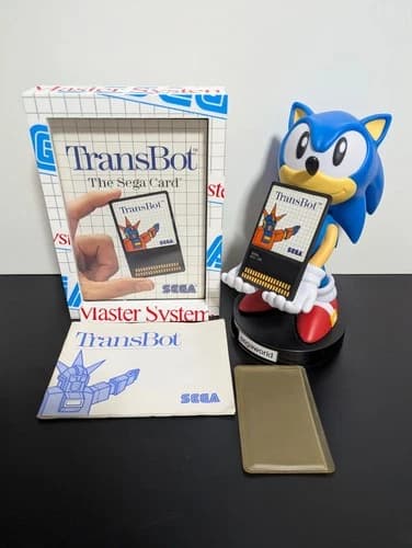 SEGA Master System TRANSBOT THE SEGA CARD Retrogame CIB