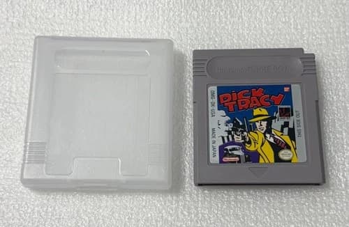 RARE NINTENDO GAMEBOY DICK TRACY CARTRIDGE AUTHENTIC TESTED AND WORKING CART GBA