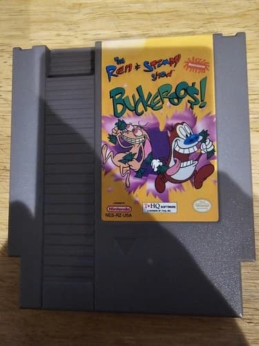 Ren & Stimpy Show: Buckaroo (Nintendo Entertainment System, 1993) Cart Only