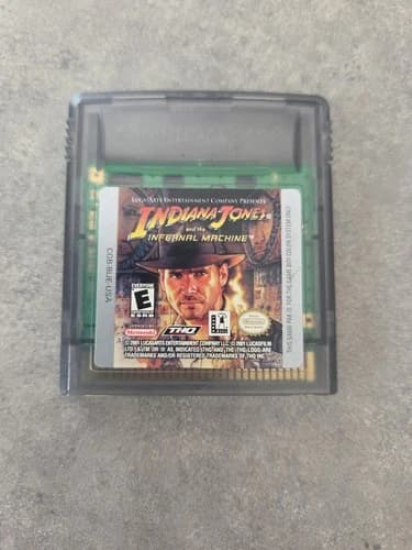 Indiana Jones and the Infernal Machine (Nintendo Game Boy Color, 2001)