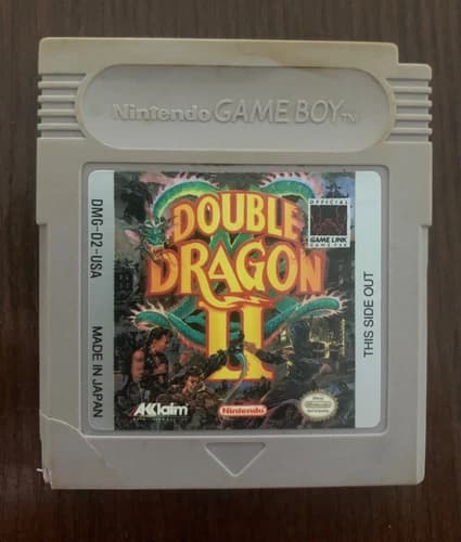 GREAT OFFER!! DOUBLE DRAGON 2 - NINTENDO GAMEBOY - GAME ONLY