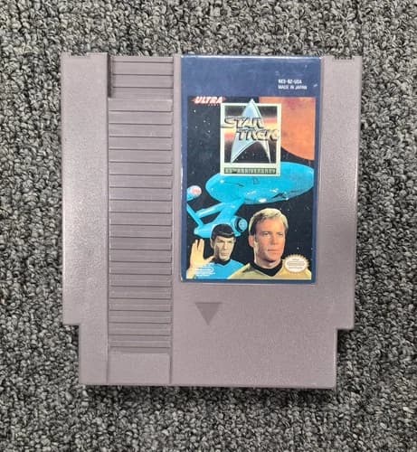 Star Trek: 25th Anniversary (Nintendo Entertainment System, 1992) NES Game