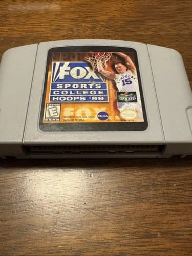Fox Sports College Hoops 99 Nintendo 64 N64 Authentic