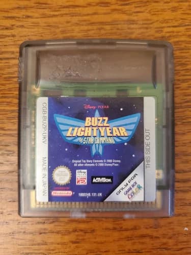 Buzz Lightyear Of Star Command (Gameboy Color Gbc)