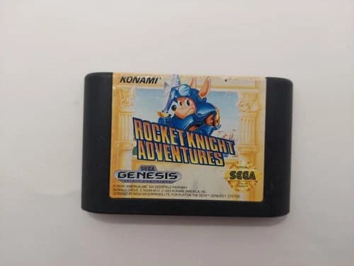 Rocket Knight Adventures (Sega Genesis) Cartridge Only Tested & Working
