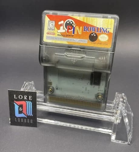 10-Pin Bowling Nintendo Gameboy Color Cartridge Tested & Working 1999 GBC