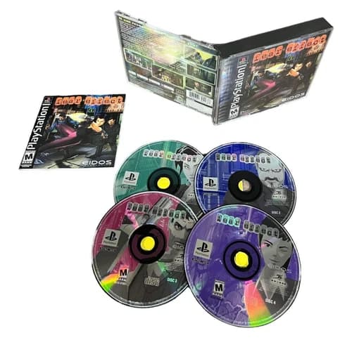 Sony PlayStation 1 PS1 CIB Complete TESTED Fear Effect 2000