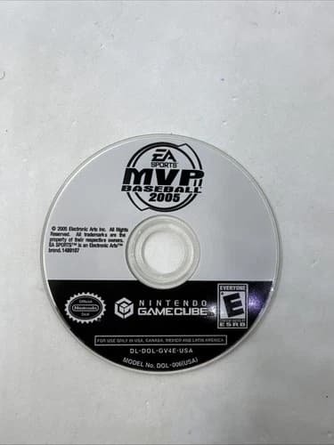 MVP Baseball 2005 (Nintendo GameCube, 2005) Loose