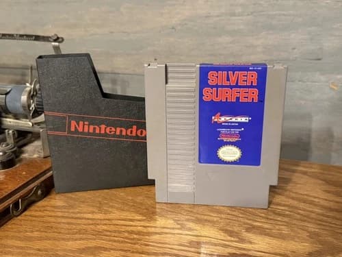 Silver Surfer Nintendo Entertainment System NES Cartridge (Clean And Tested)