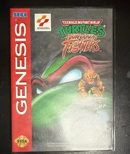 Teenage Mutant Ninja Turtles: Tournament Fighters - GEN Sega Genesis - Konami -