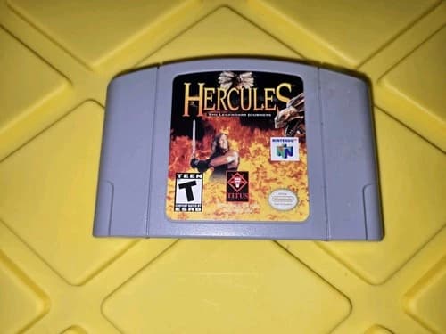 Hercules The Legendary Journeys For Nintendo 64 N64 Tested Authentic