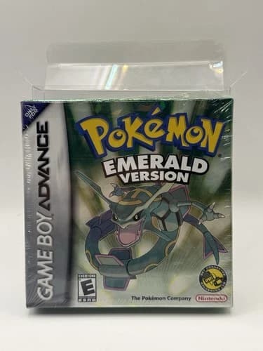 Pokemon Emerald Game Boy Advance Authentic 100% CIB Complete Box MINTY