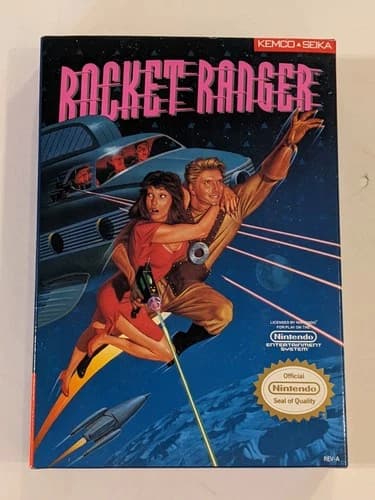 Rocket Ranger (Nintendo Entertainment System) -- NES -- Kemco Seika - Complete