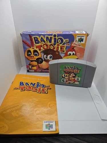 Nintendo 64 N64 BANJO-TOOIE CIB Complete
