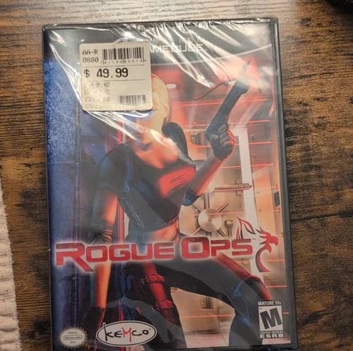 Kemco Rogue Ops Nintendo GameCube, Stealth Moves, Covert Weapons, Mature, Action