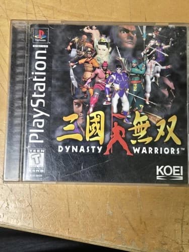 Dynasty Warriors complete with registration cib sony playstation 1 ps1 tested