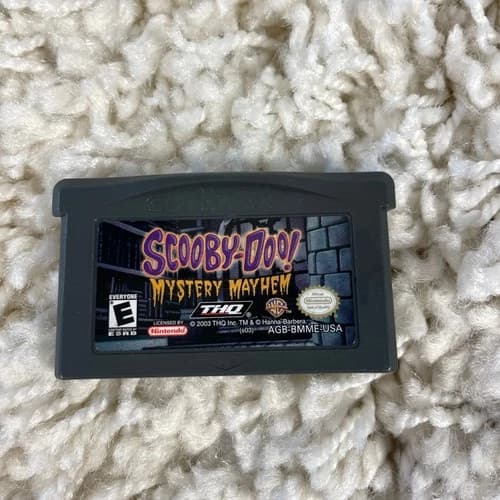 Scooby-Doo Mystery Mayhem (Nintendo GameBoy Advance, 2003) GBA Tested