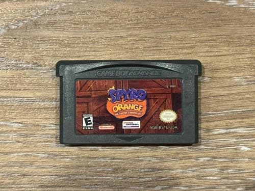 Spyro Orange: The Cortex Conspiracy GBA (Nintendo Game Boy Advance) Tested!
